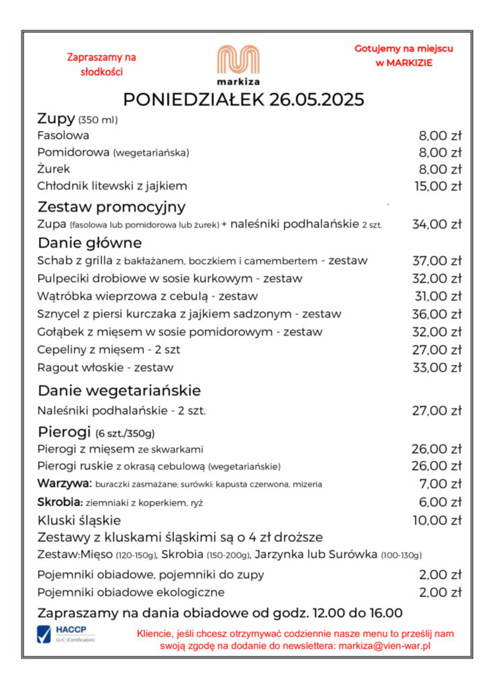 menu 26.05