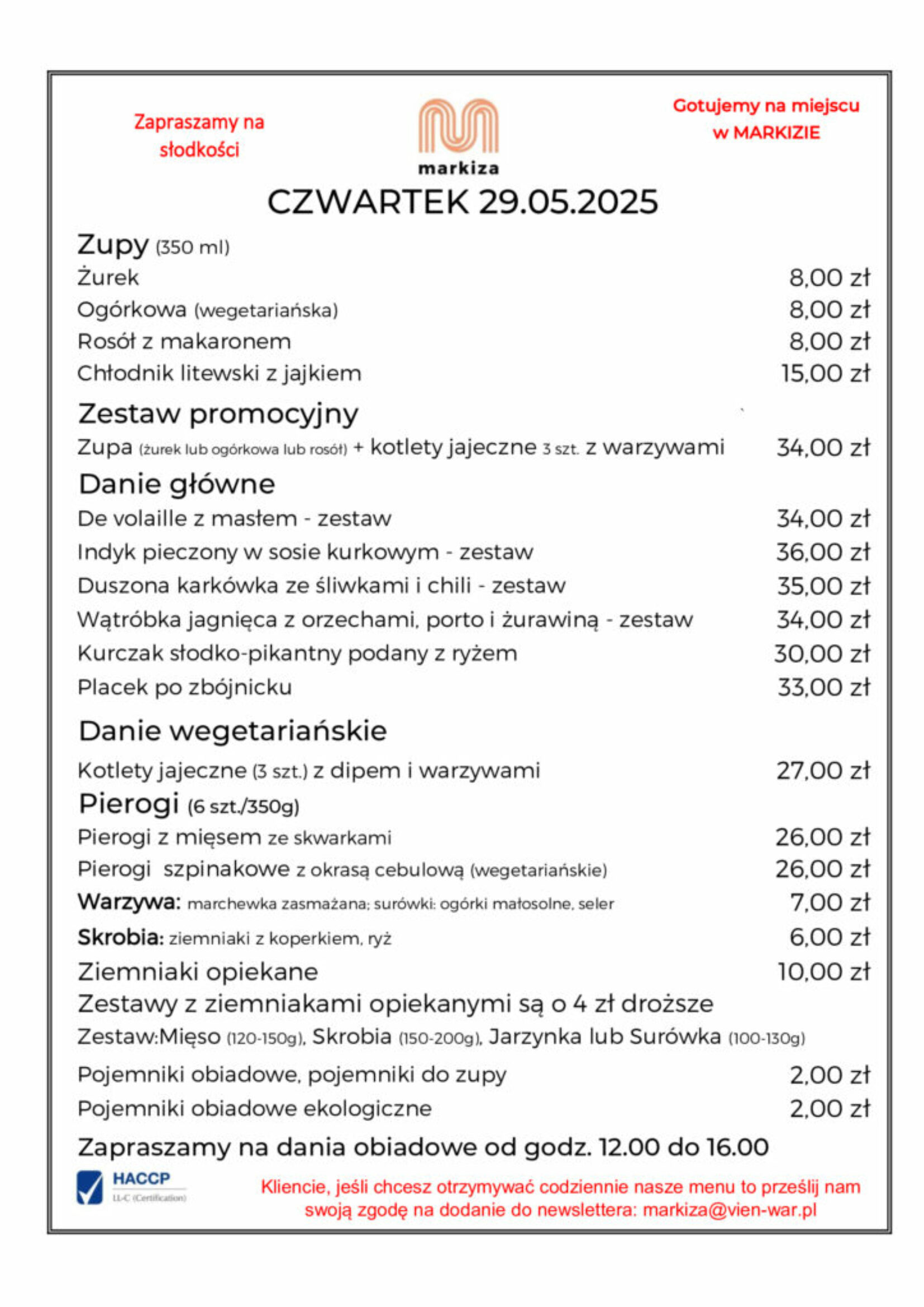 menu 29.05
