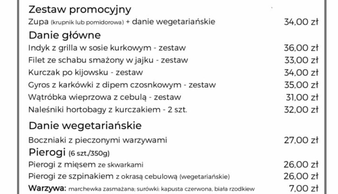 menu 29.07