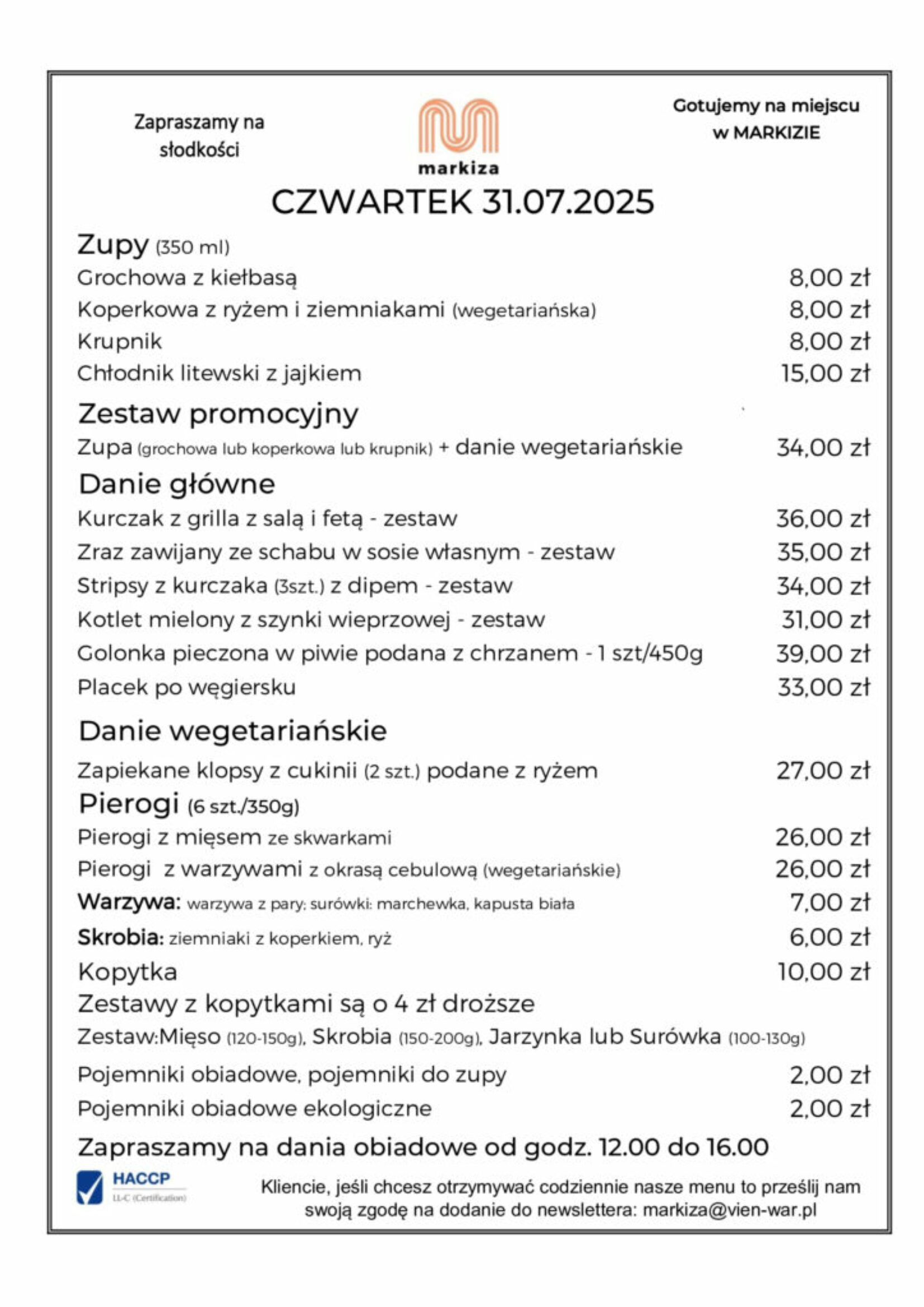 menu 31.07