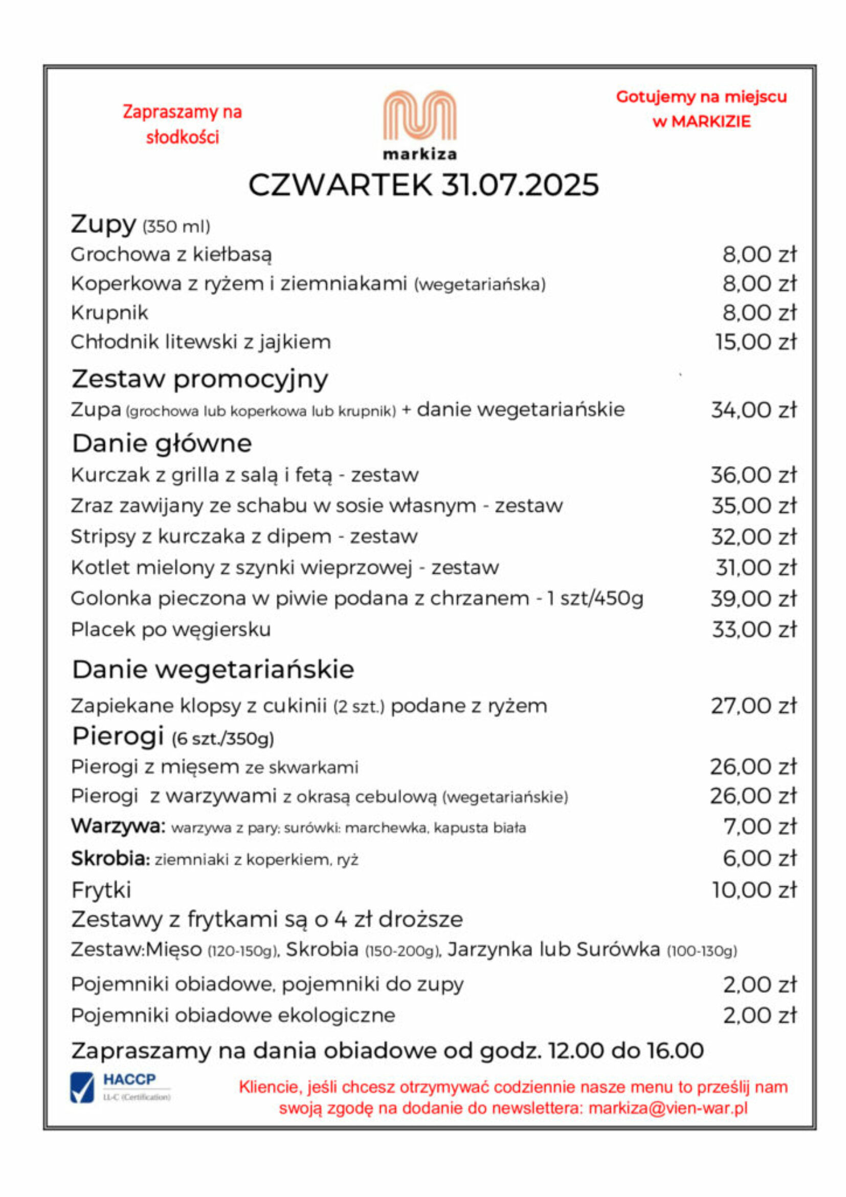 menu 31.07