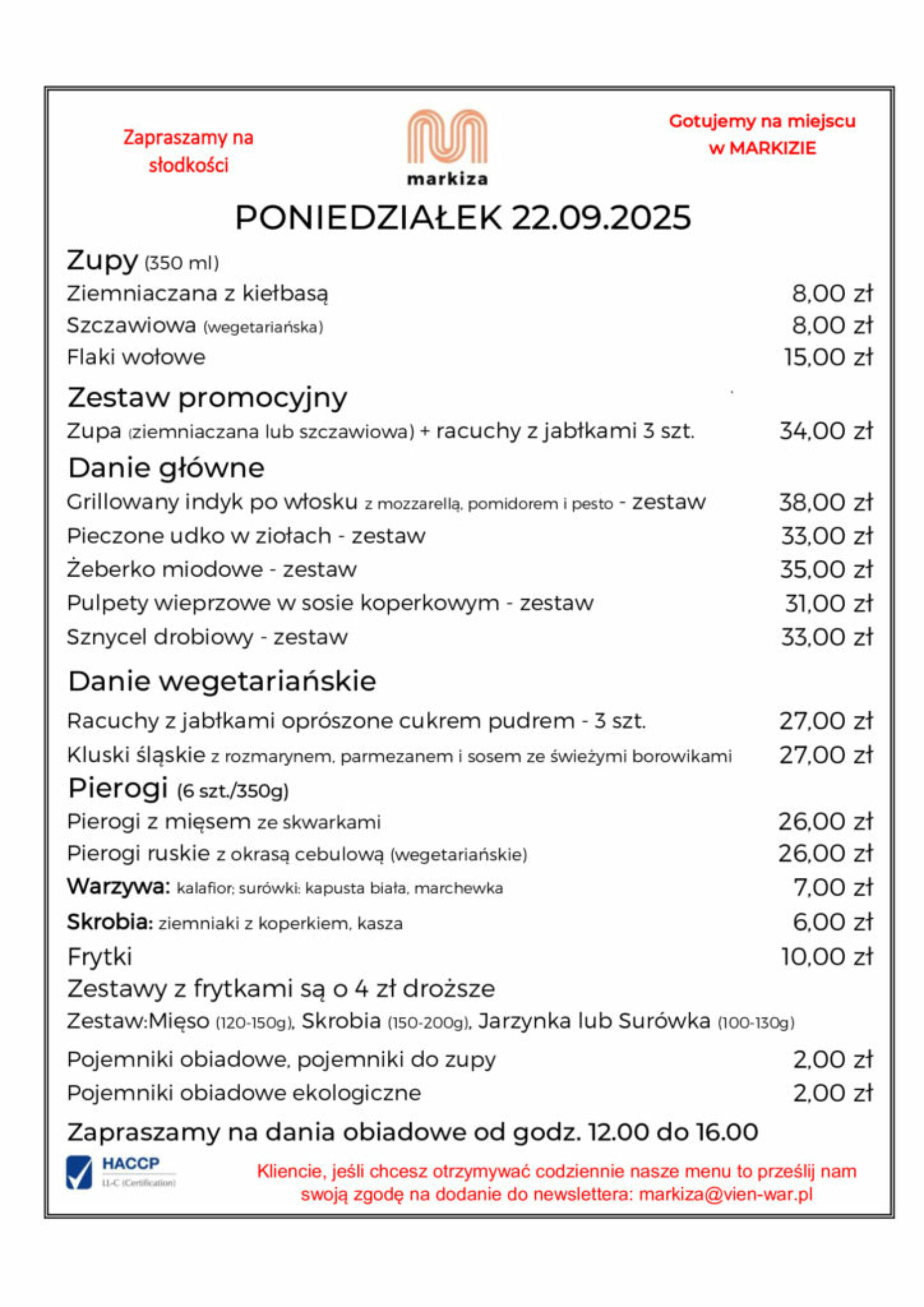 menu 22.09 mk