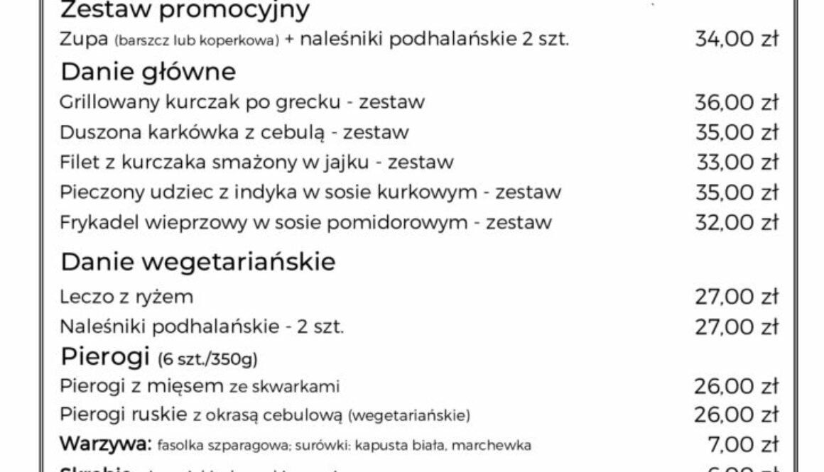 menu 29.09
