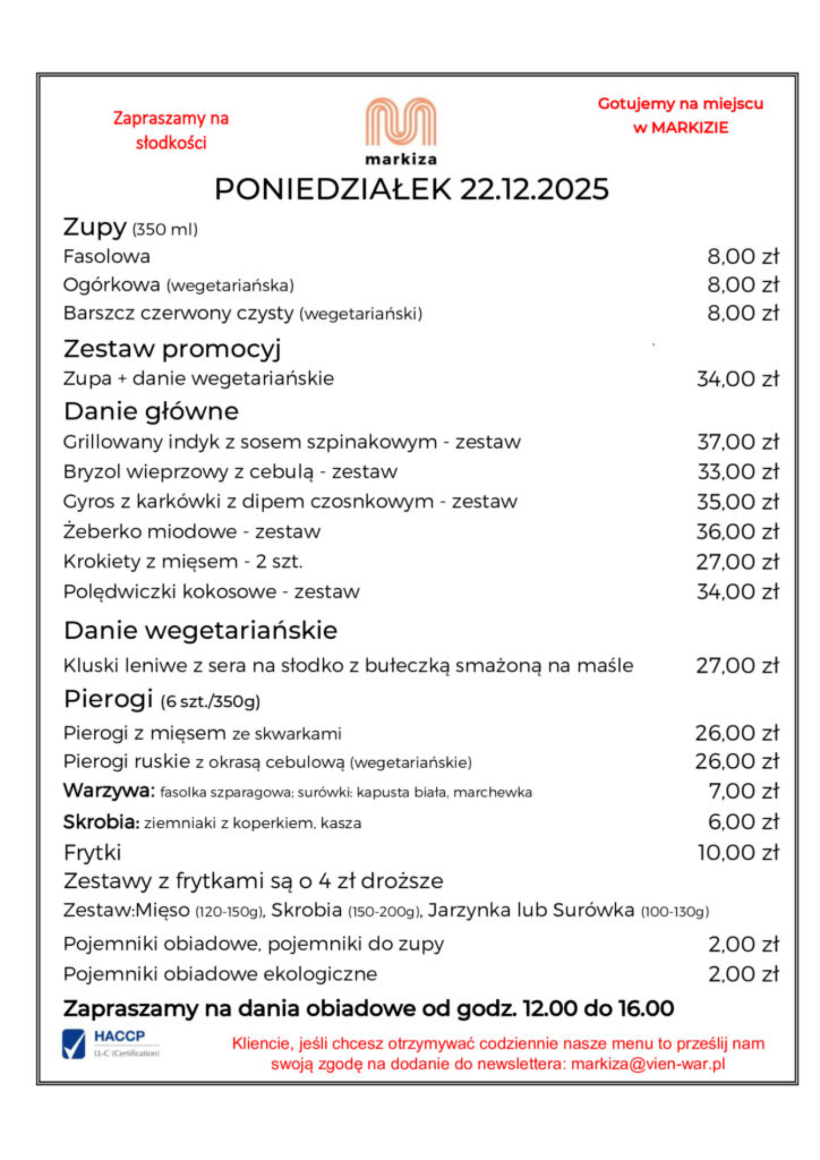 menu 22.12