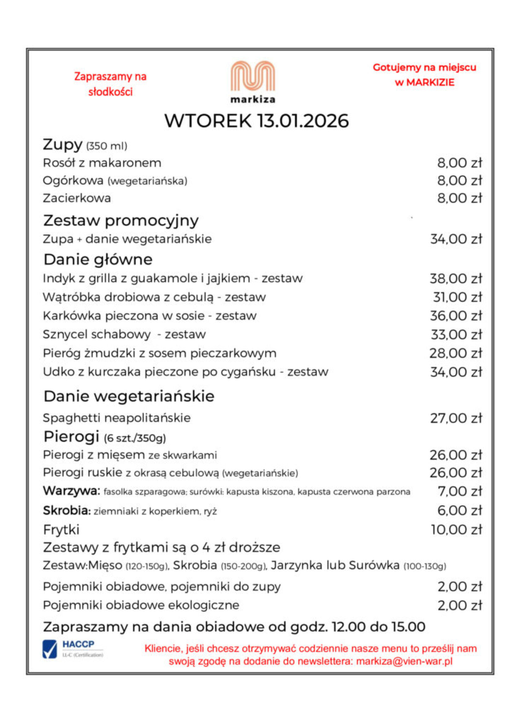 menu 13.01