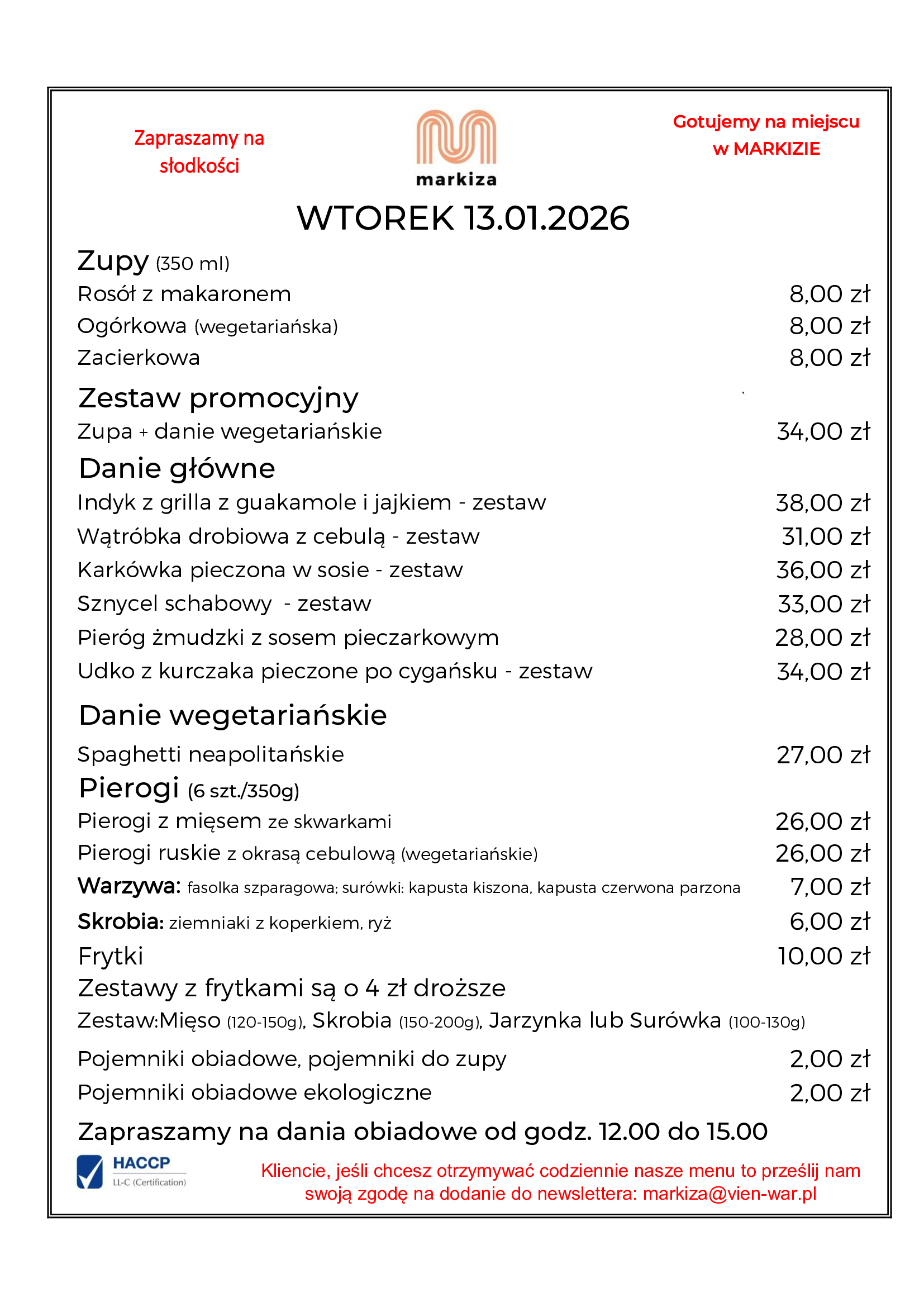 menu 13.01