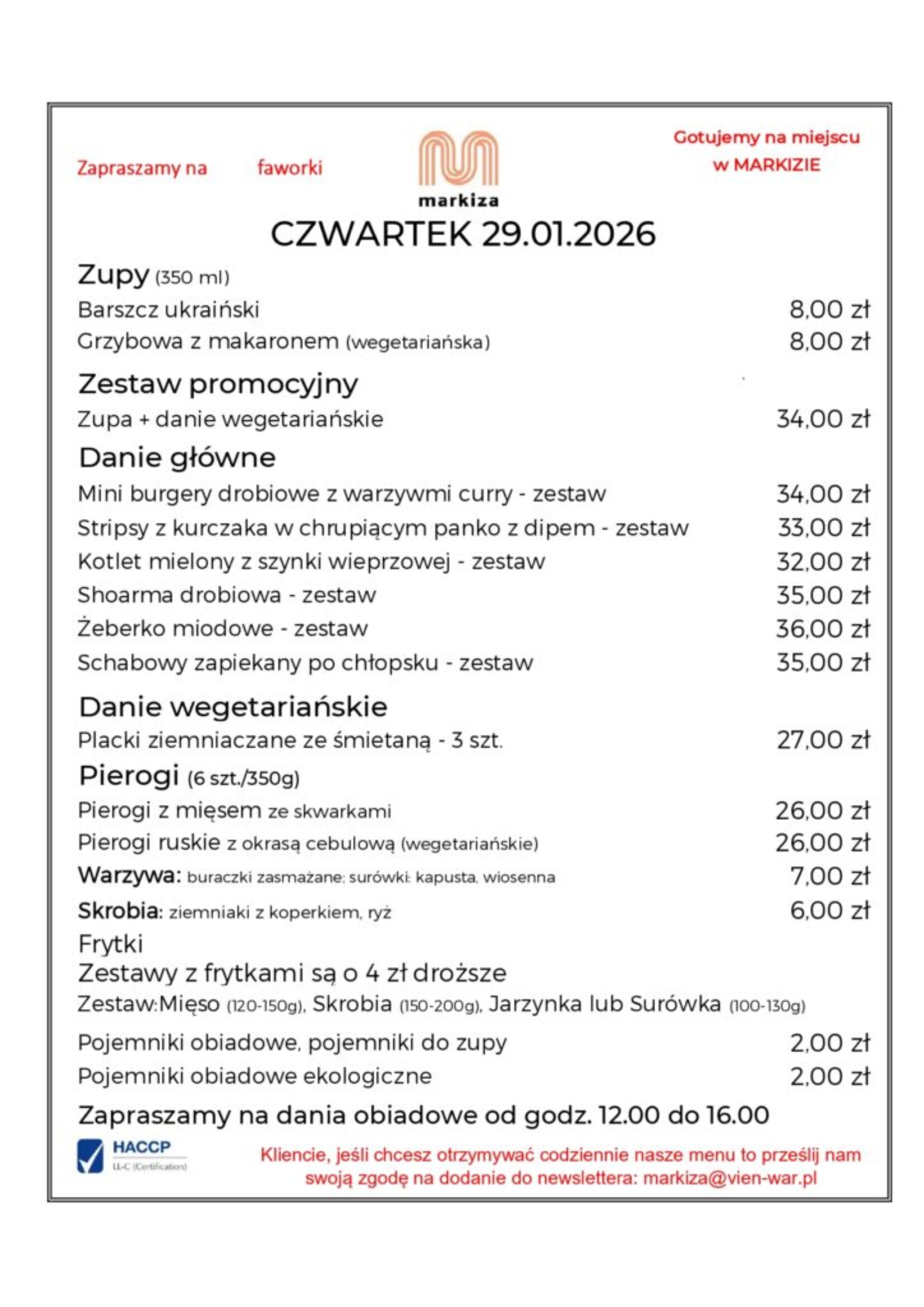 menu 29.01