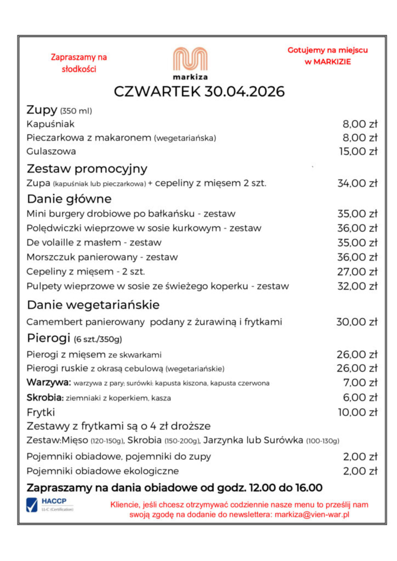 menu 30.04