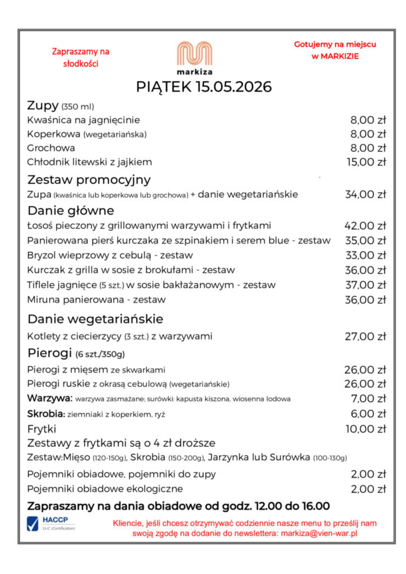 menu 15.05