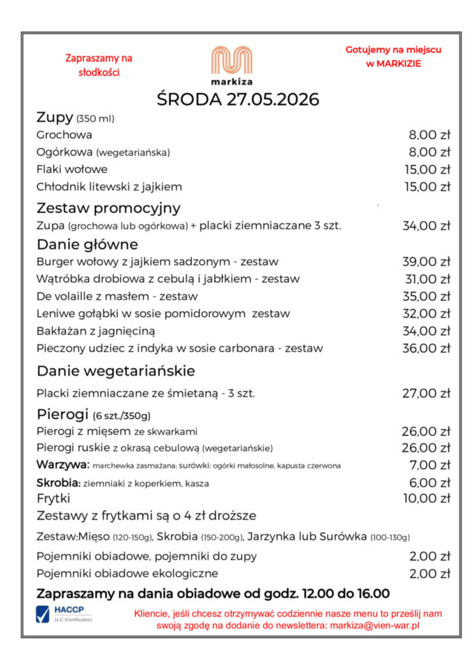 menu 27.05